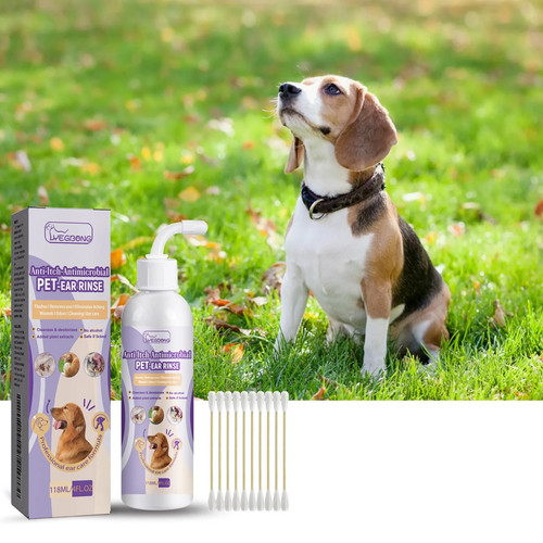 Pet ear cleaning solution - pet,