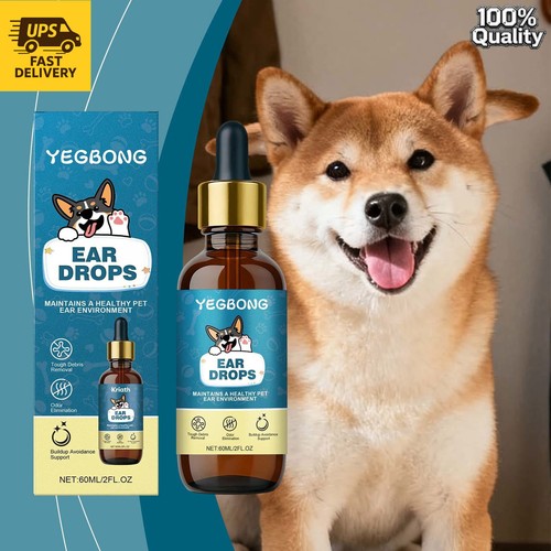 Dog ear cleaning drops - dog,