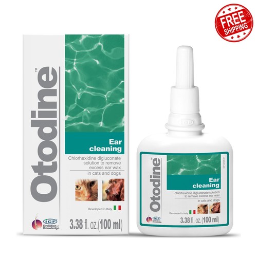 Otodine dog ear cleaner 100ml - ear,