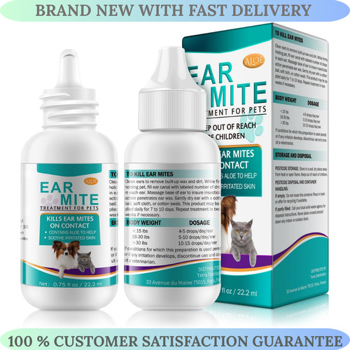 Pet ear cleaner - cleaner, drops