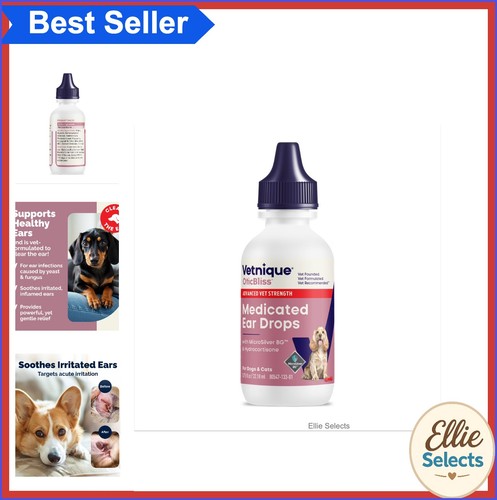 Medicated ear drops - ear, for
