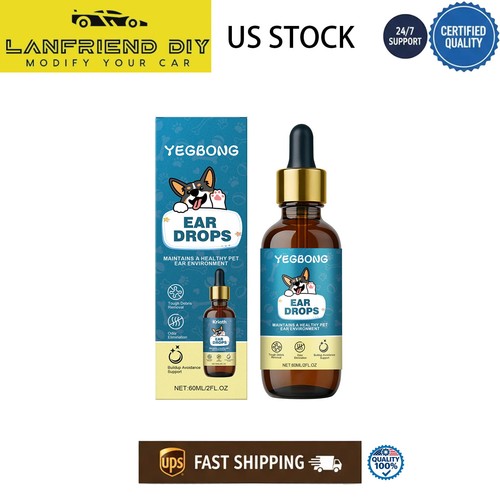 Dog ear care drops - dog, cleaner