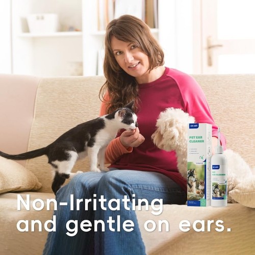 Dog ear cleaner solution - ear, solution–